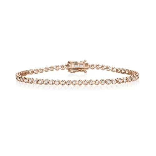 Rose Gold Diamond Bracelet 1.00ct